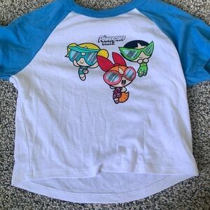 Crop top power puff girls